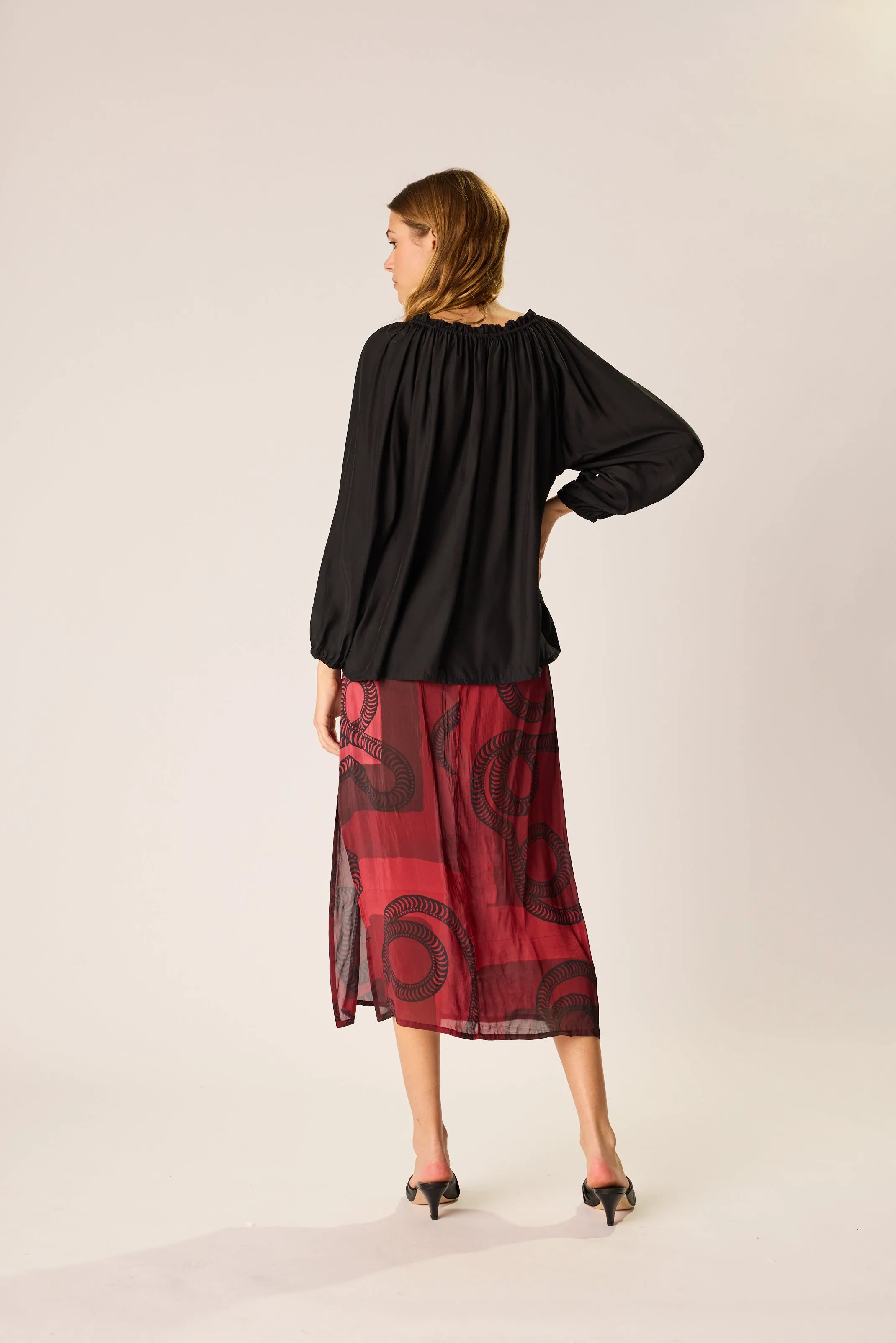 BLACK SILK