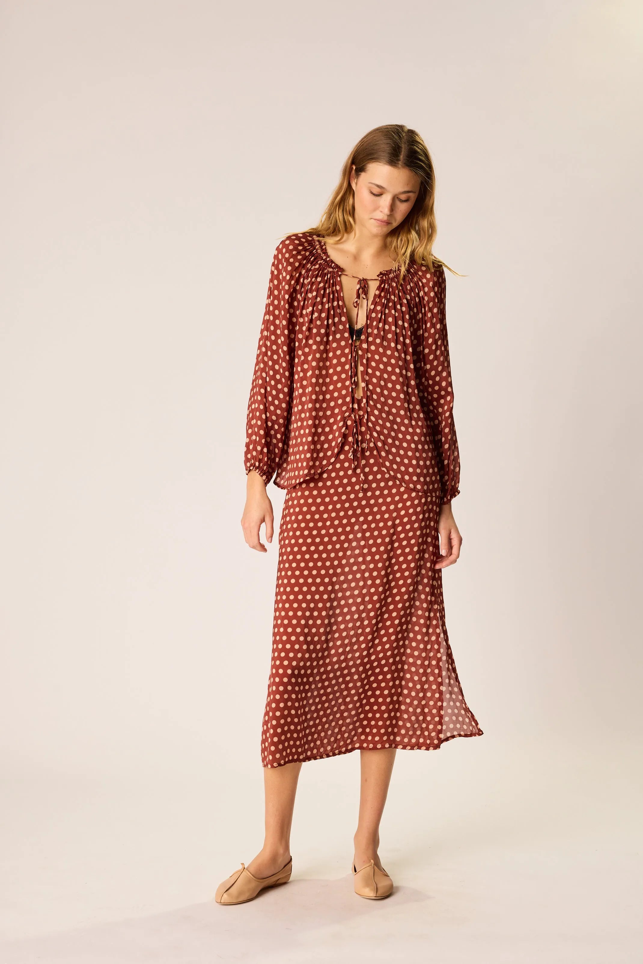 POLKA DOT CAPPUCCINO