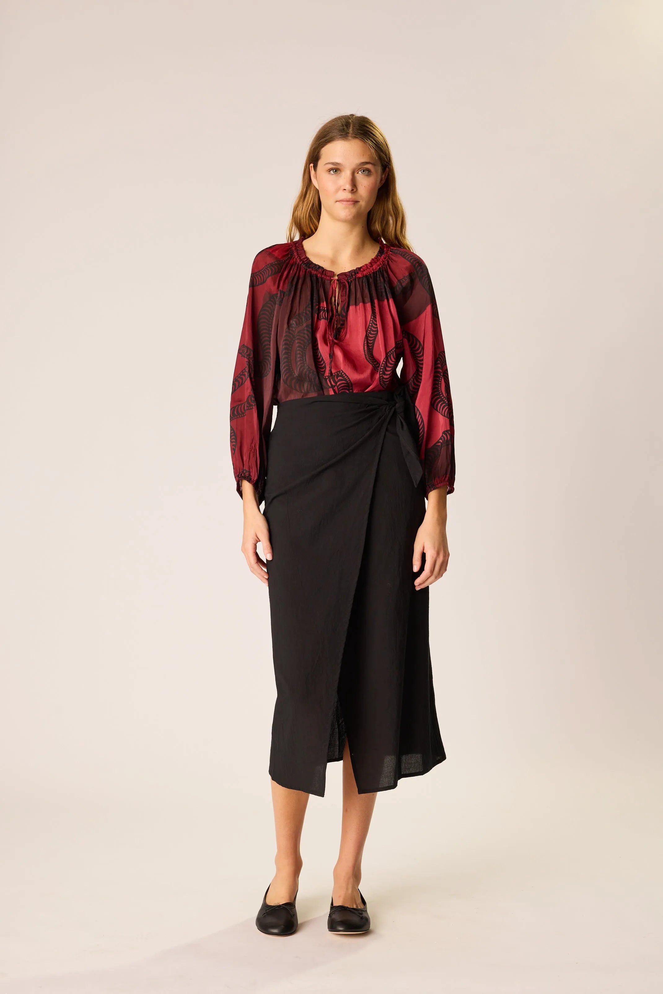 BLACK FLAT COTTON