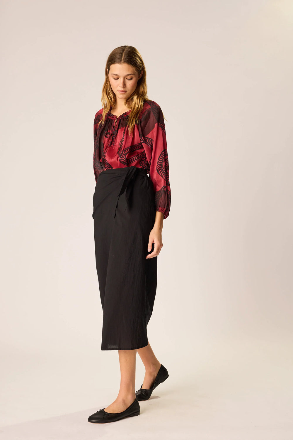 BLACK FLAT COTTON
