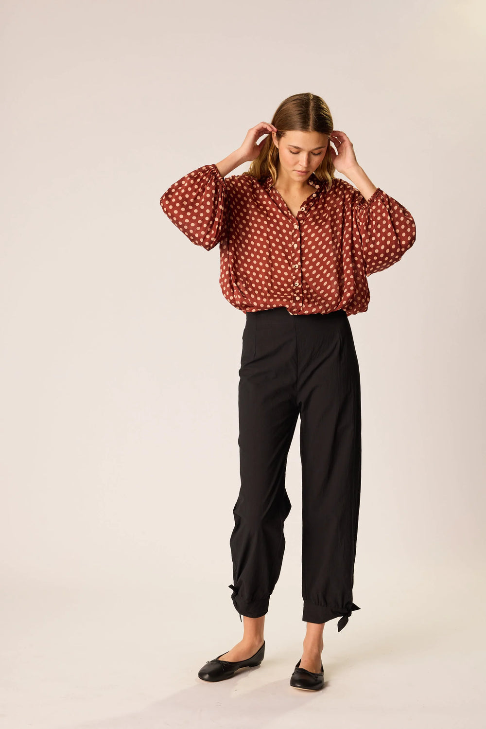 BLACK FLAT COTTON