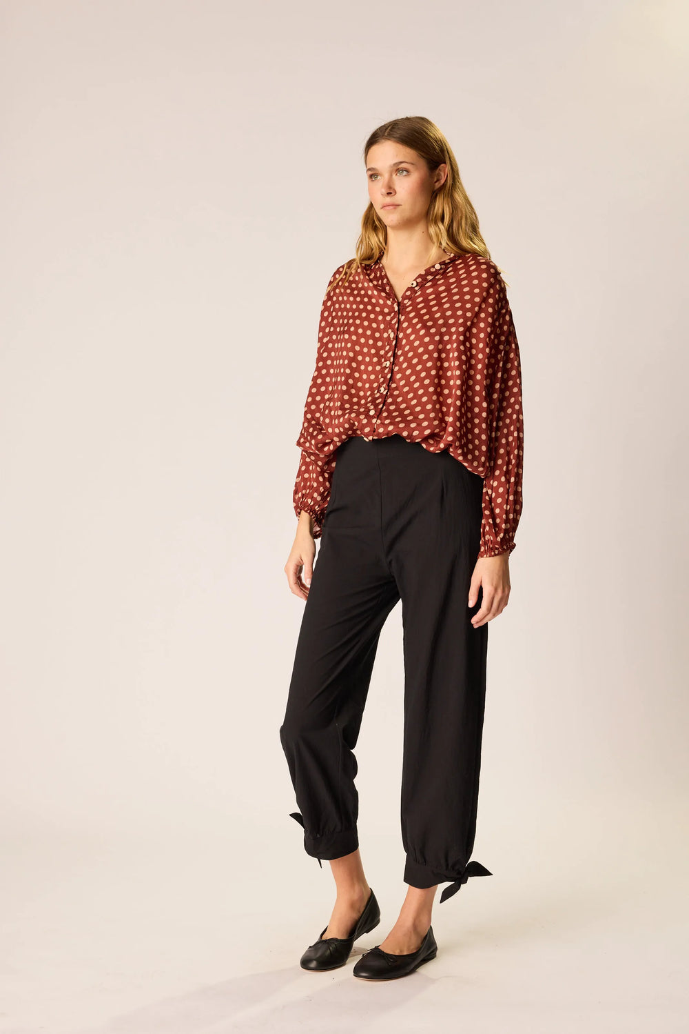 BLACK FLAT COTTON