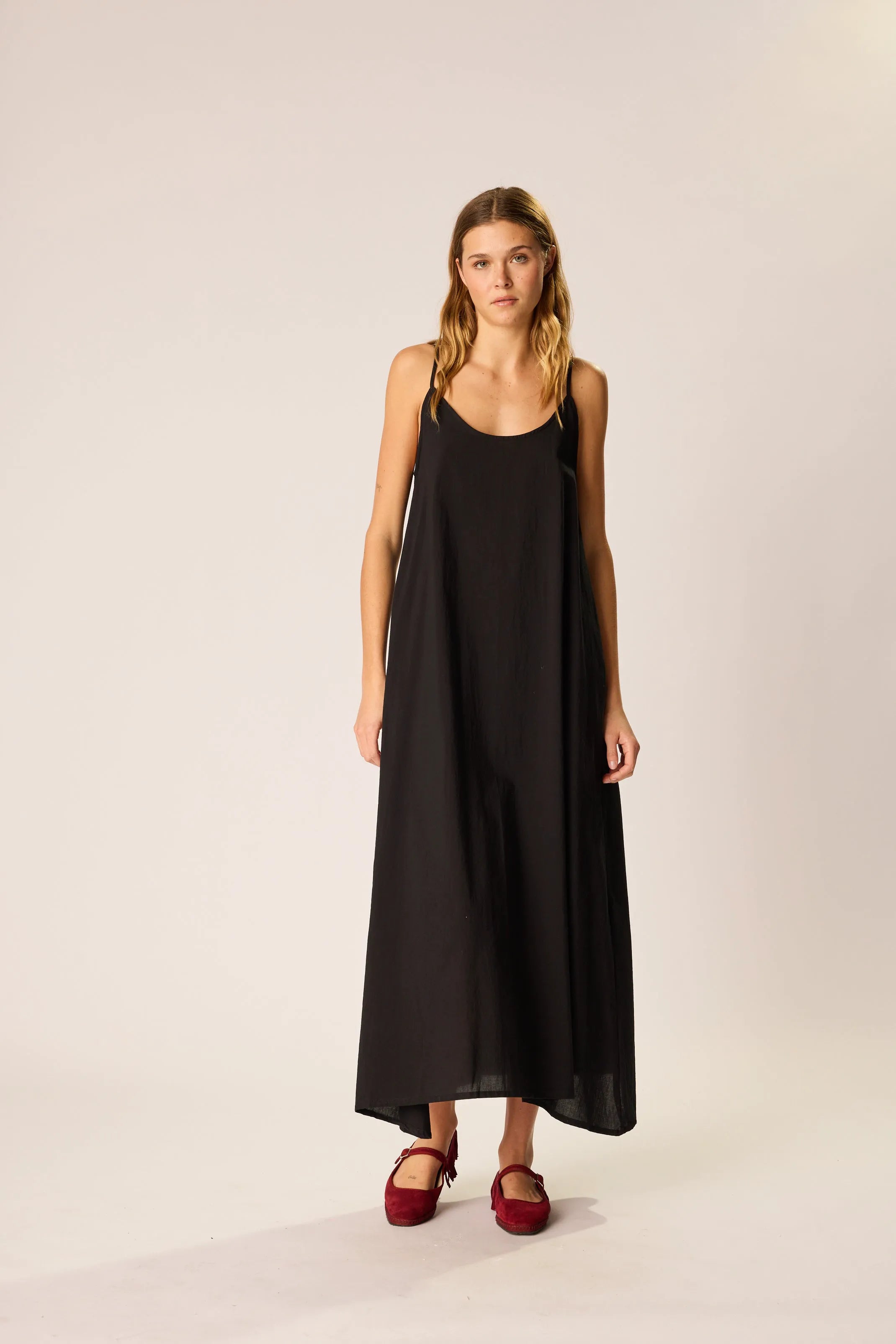BLACK FLAT COTTON