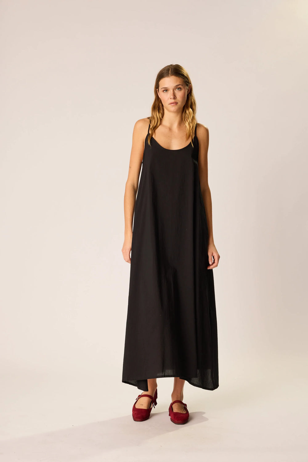 BLACK FLAT COTTON