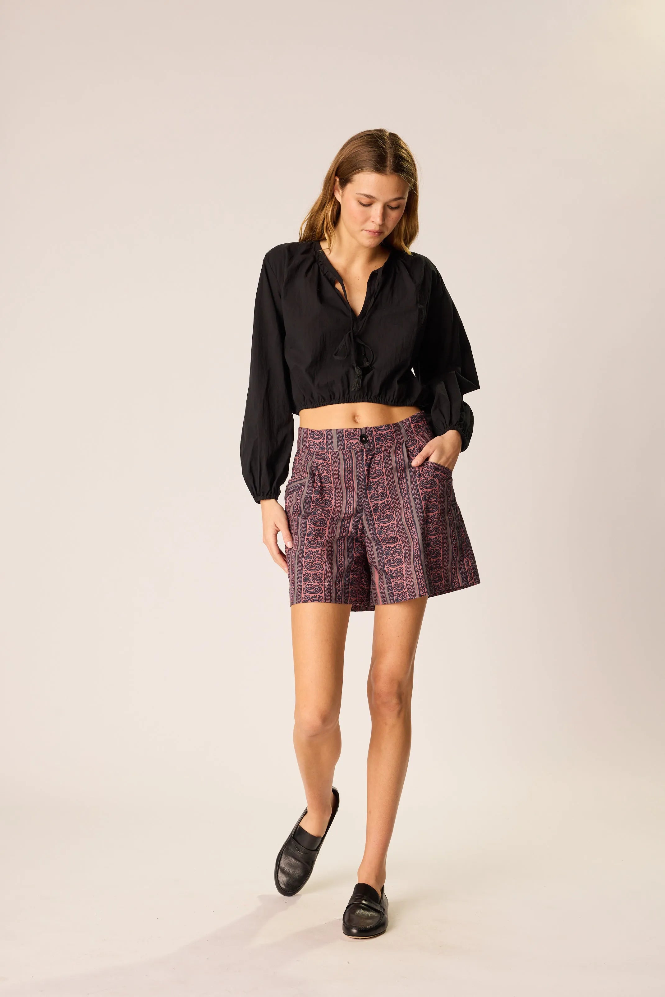 BLACK FLAT COTTON