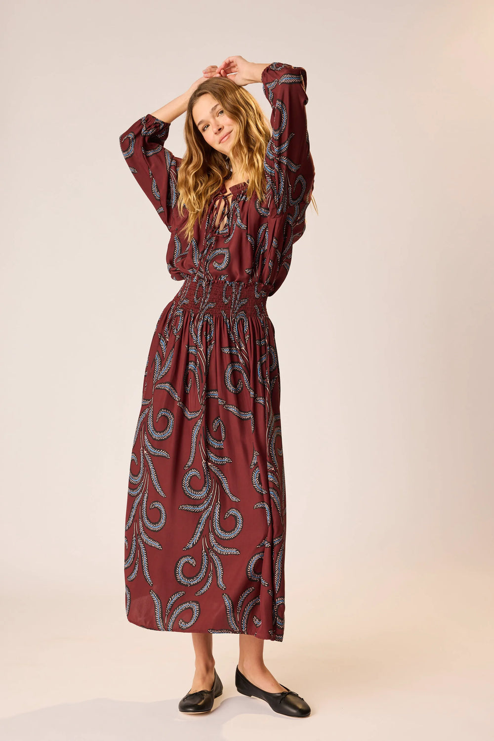 FEATHER BORDEAUX
