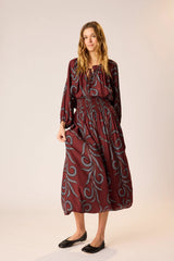 FEATHER BORDEAUX