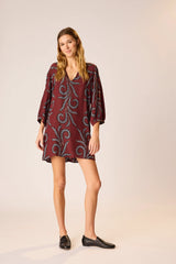 FEATHER BORDEAUX
