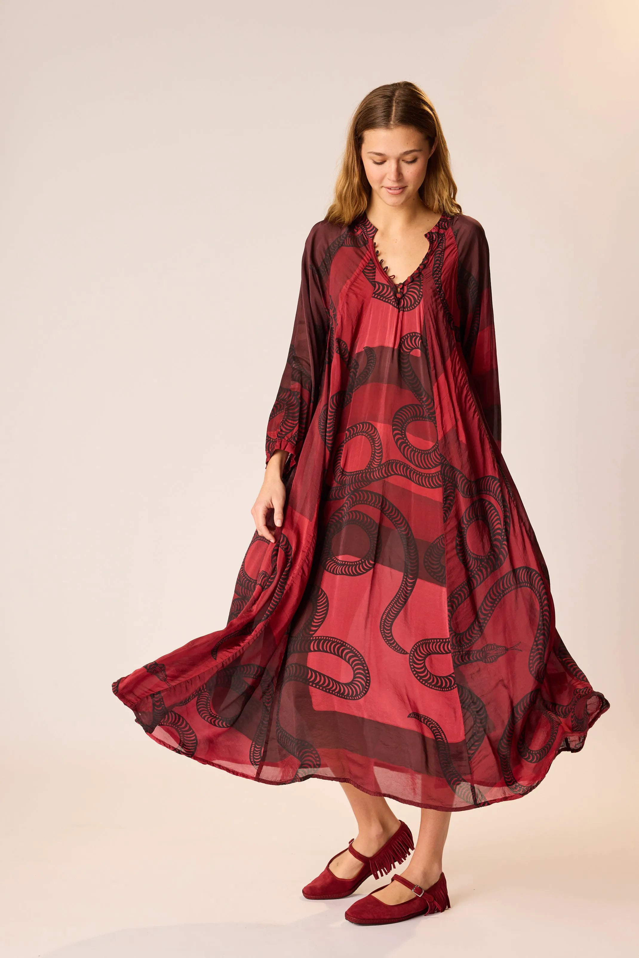 AMENT SNAKE OXBLOOD