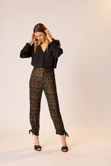 METALLIC CHIFFON