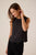 PETITE POLKA DOT BLACK & TAN