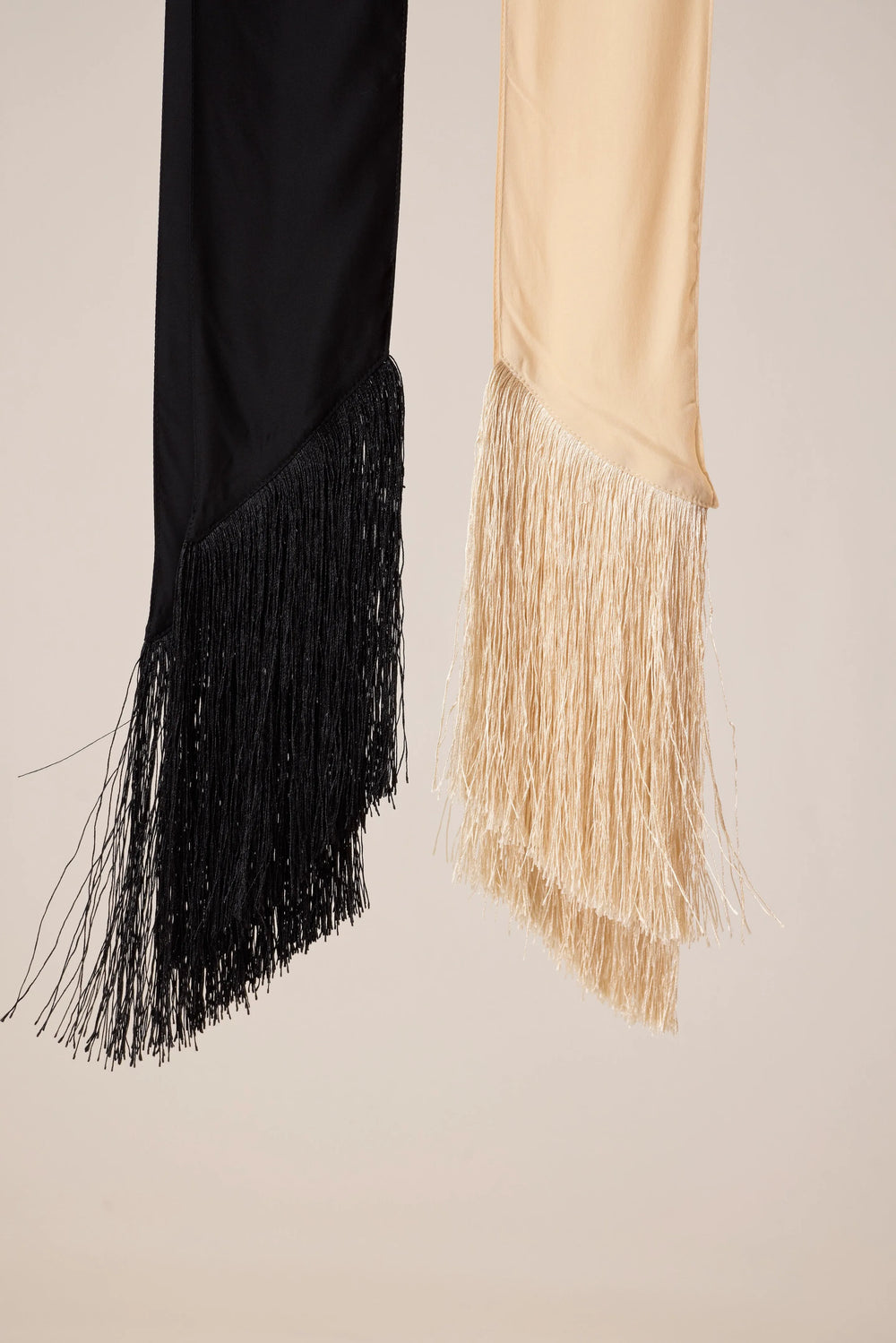 CREAM SILK FRINGE