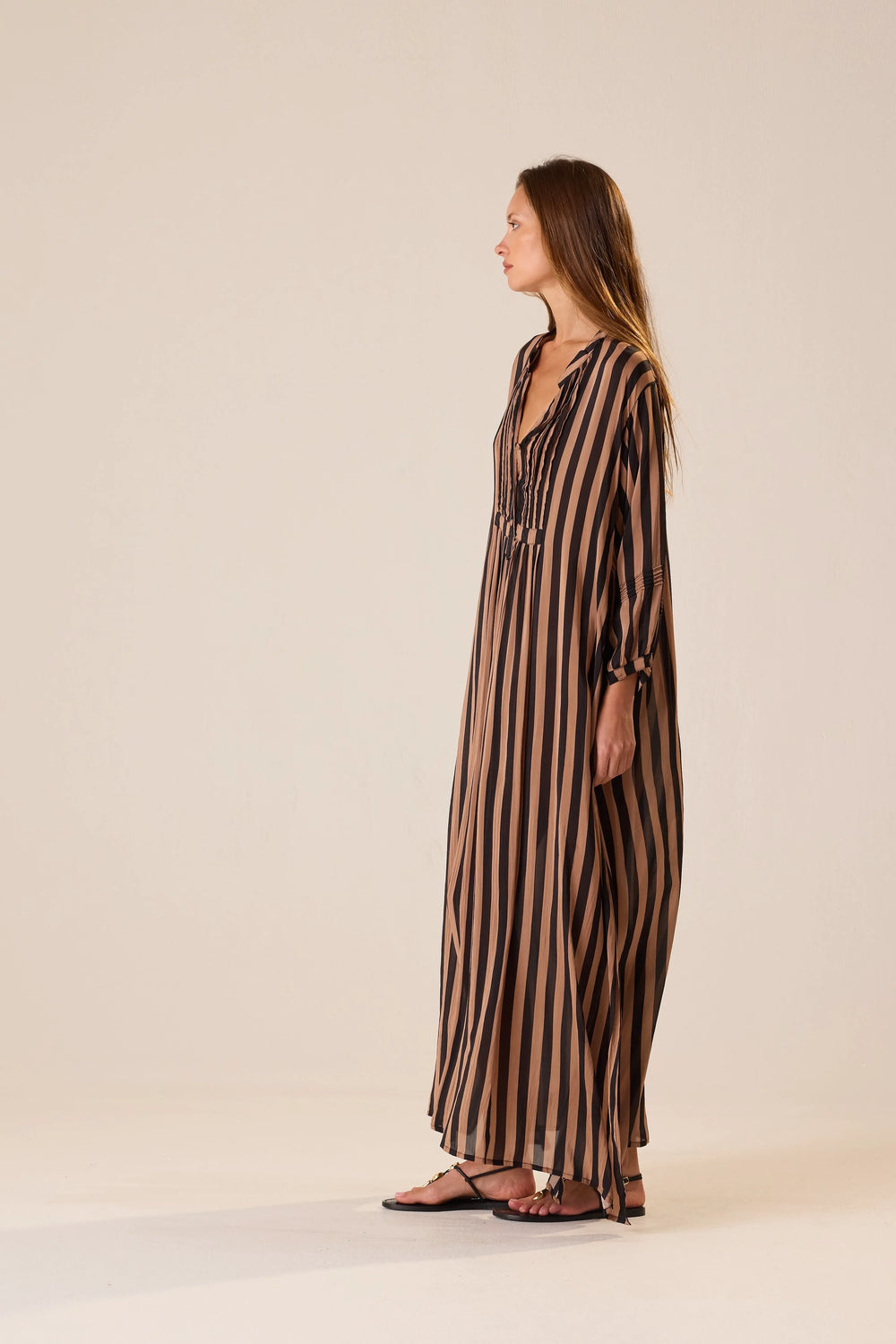THICK STRIPE BLACK & TAN