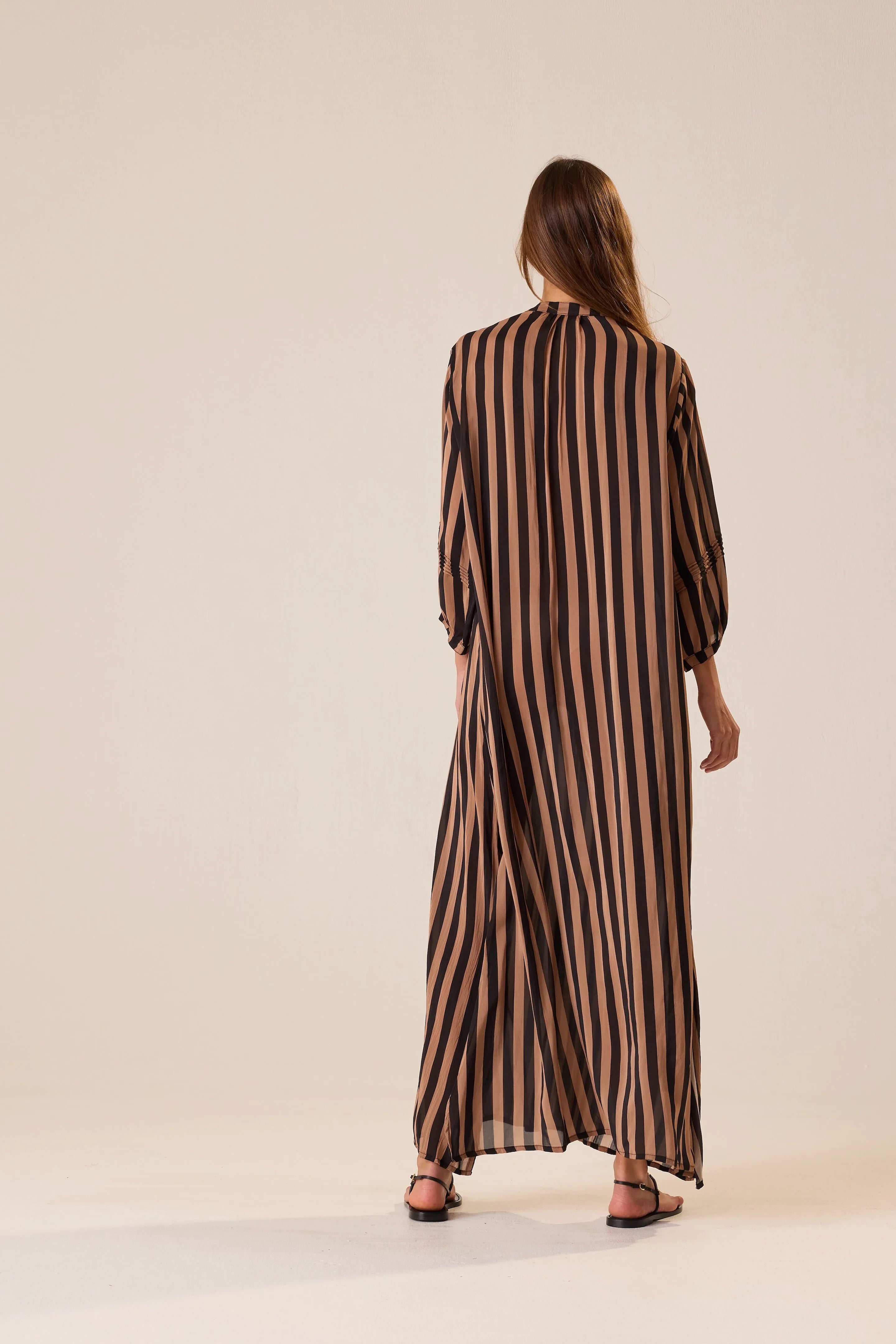 THICK STRIPE BLACK & TAN