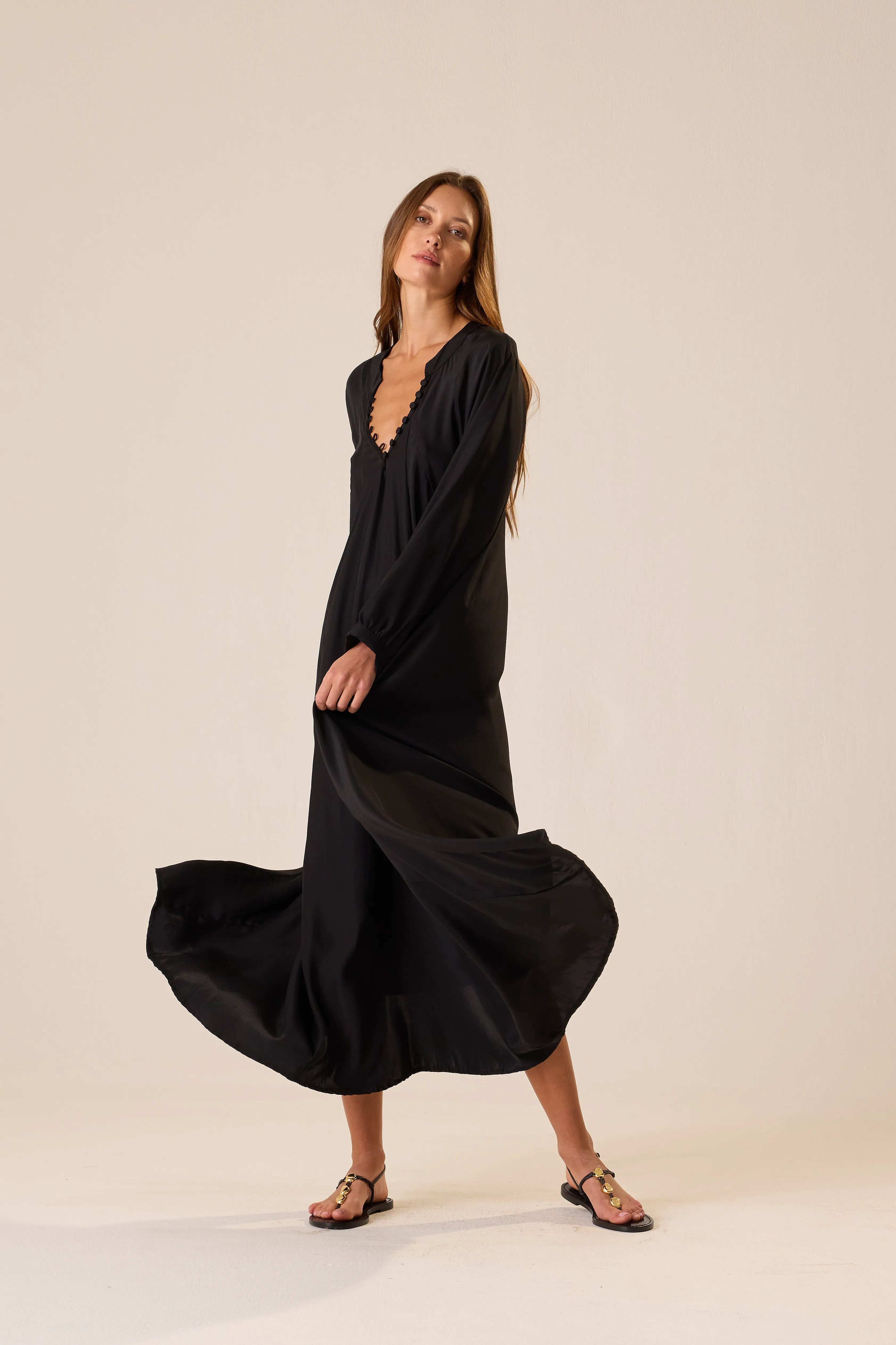 BLACK SILK