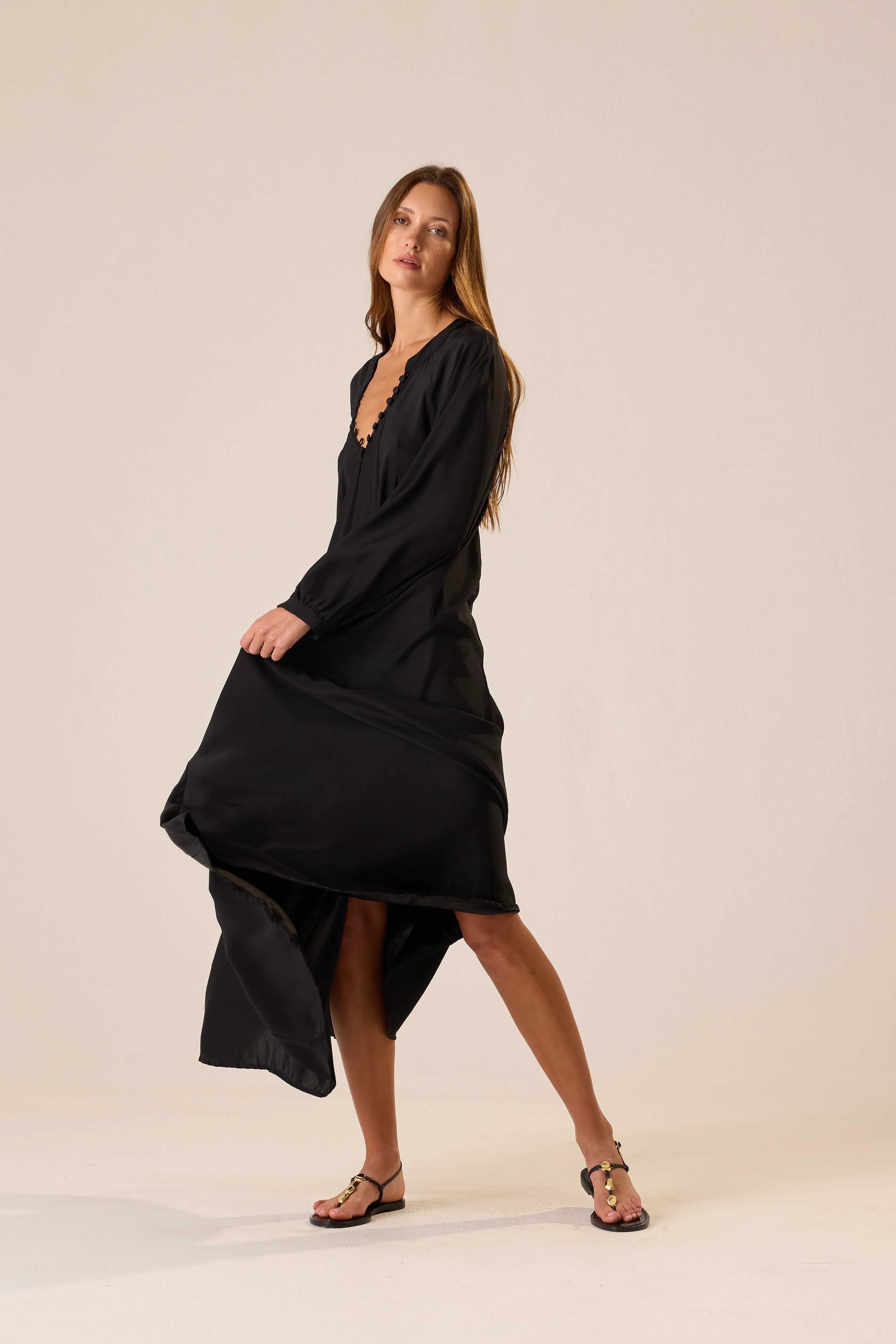 BLACK SILK