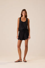 BLACK SILK EMBROIDERY