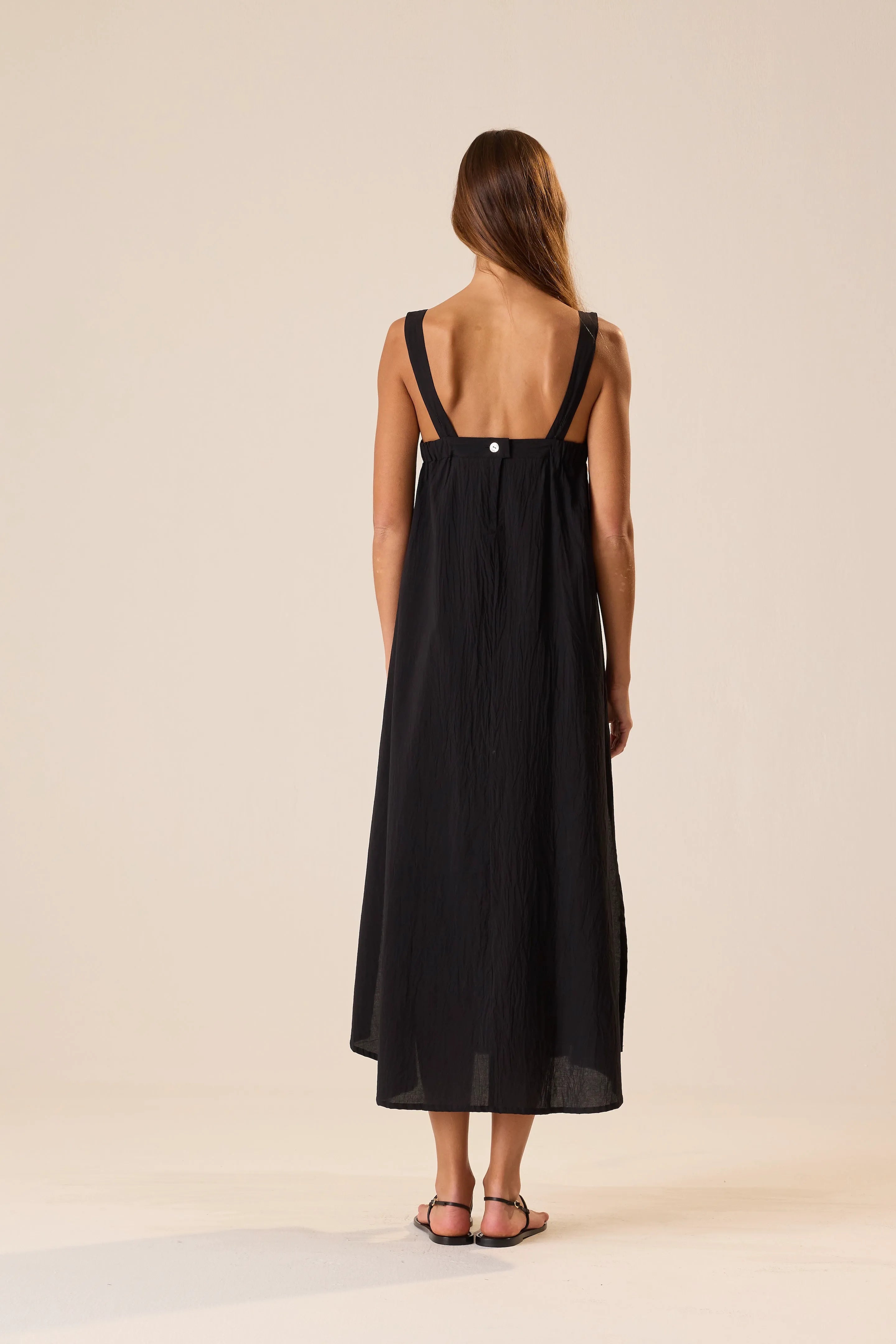 BLACK FLAT COTTON