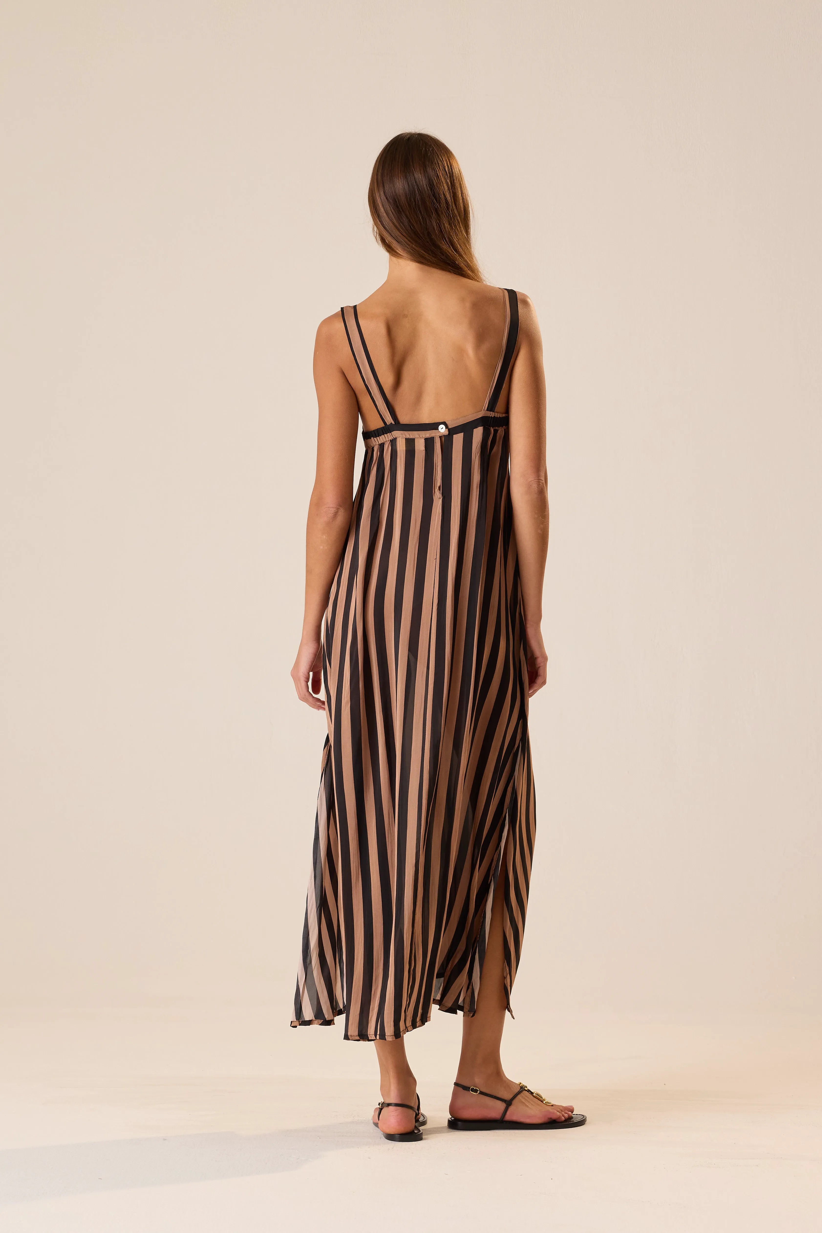 THICK STRIPE BLACK & TAN