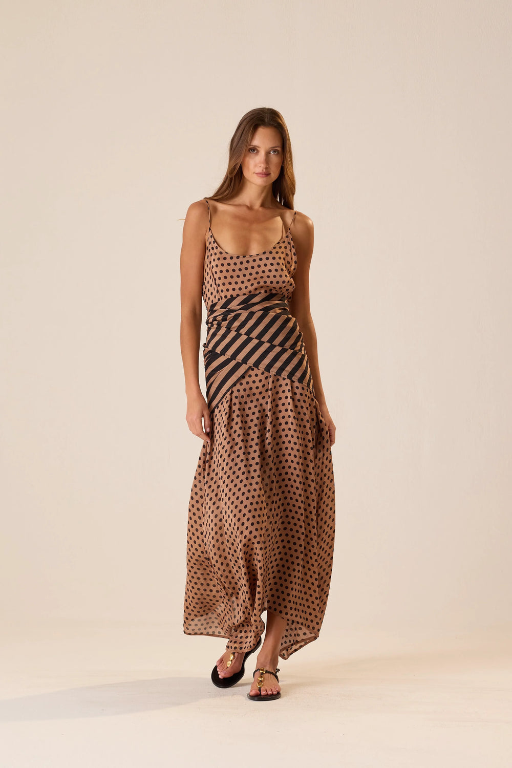 THICK STRIPE BLACK & TAN