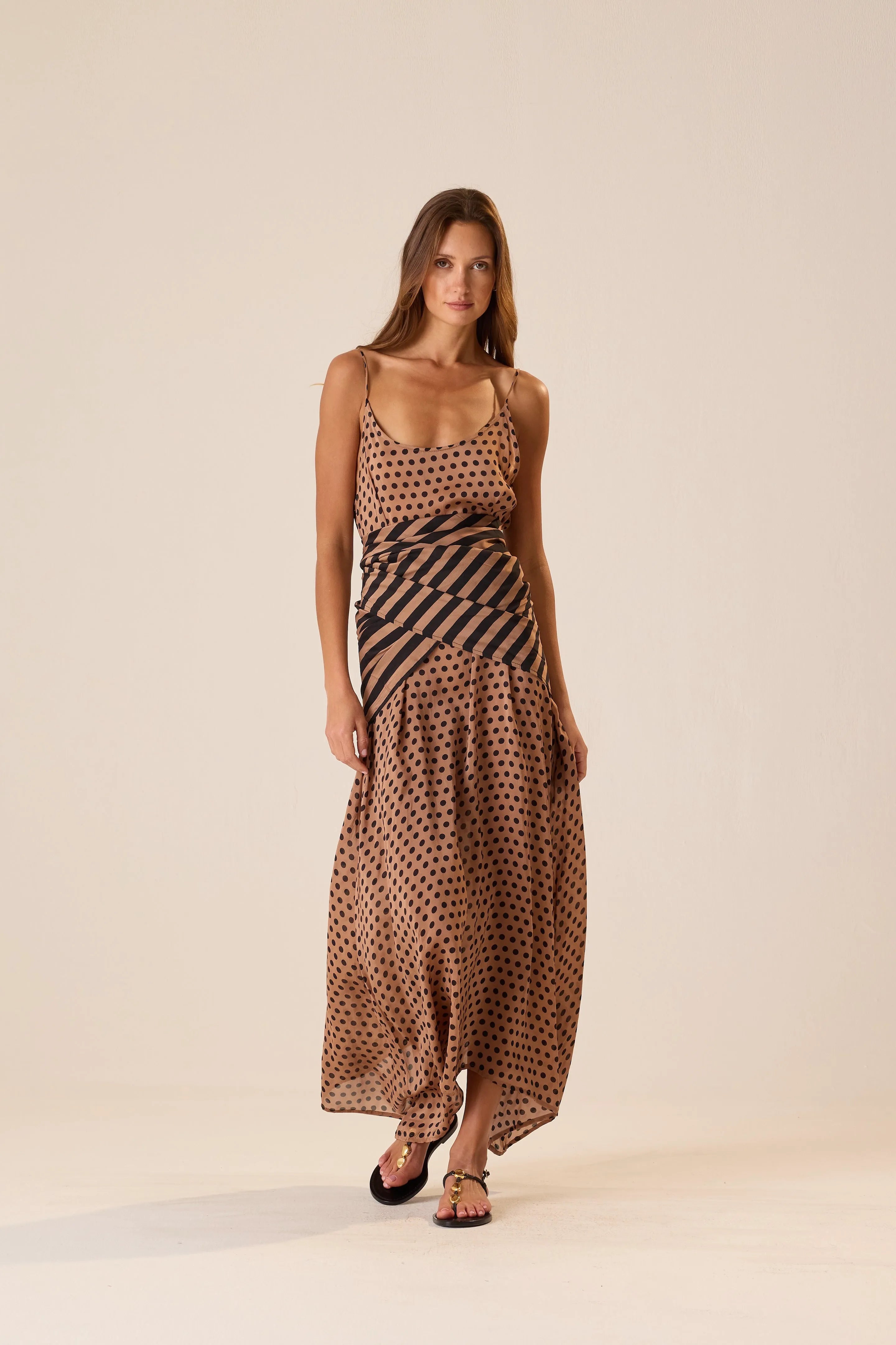 THICK STRIPE BLACK & TAN