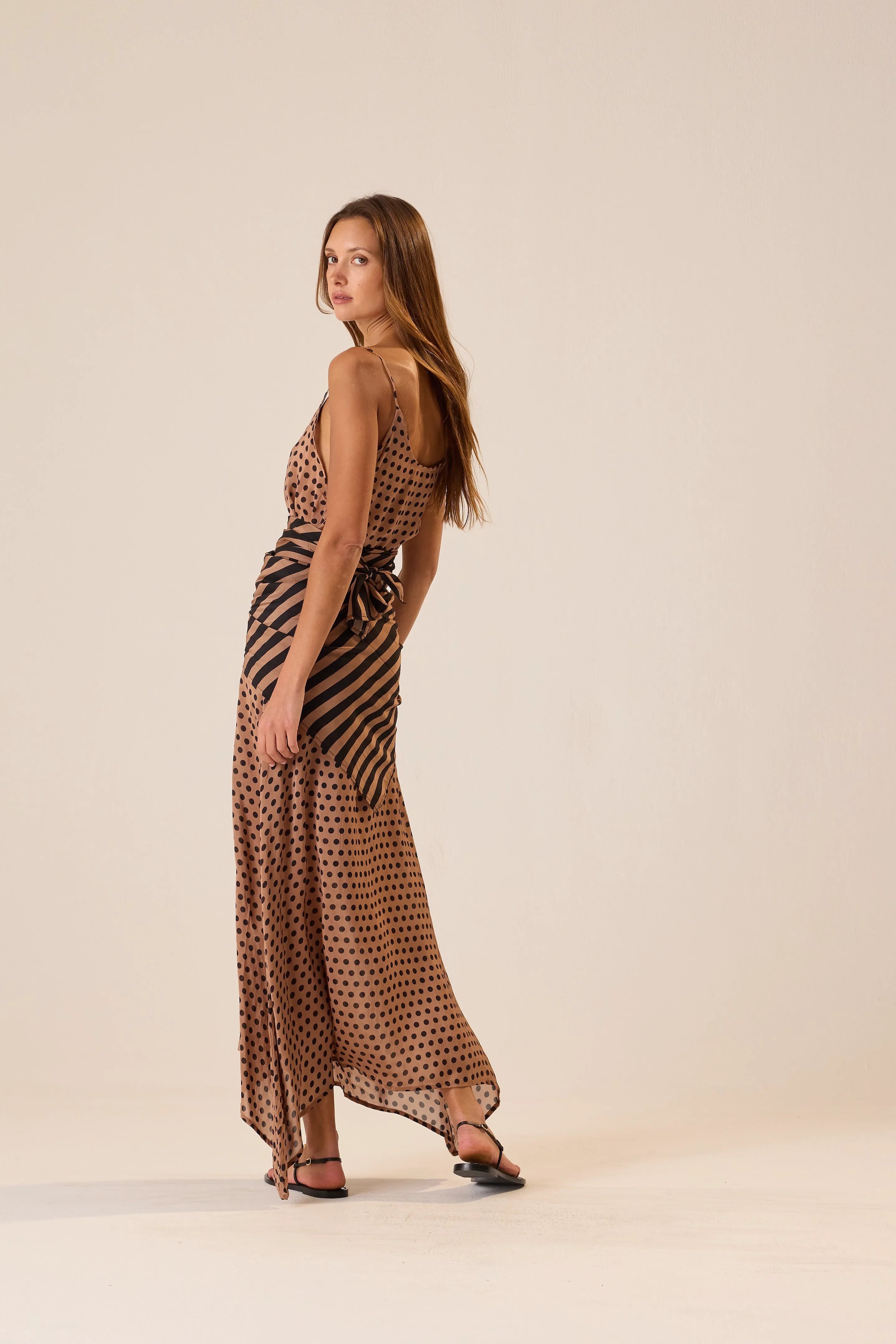 THICK STRIPE BLACK & TAN