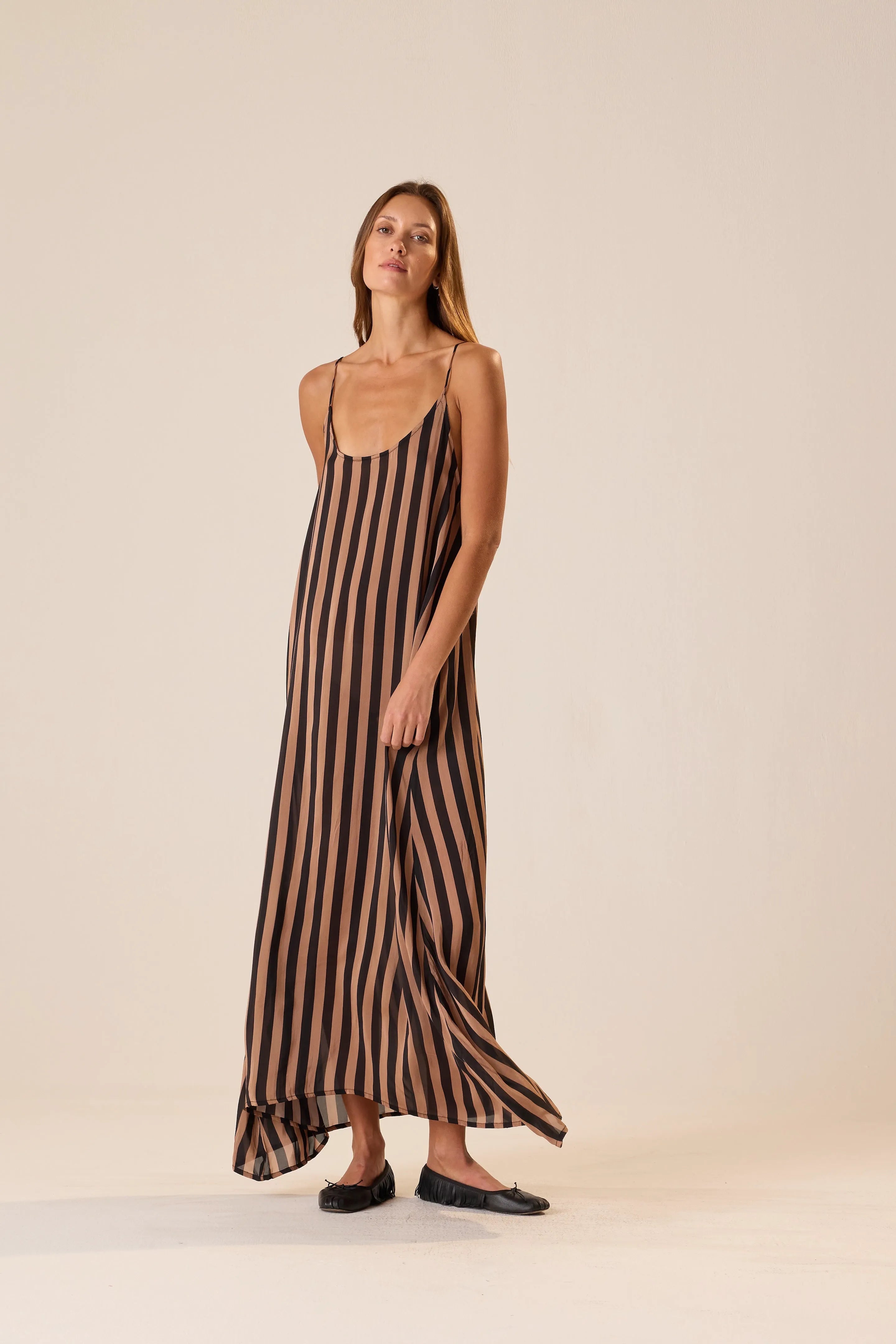THICK STRIPE BLACK & TAN