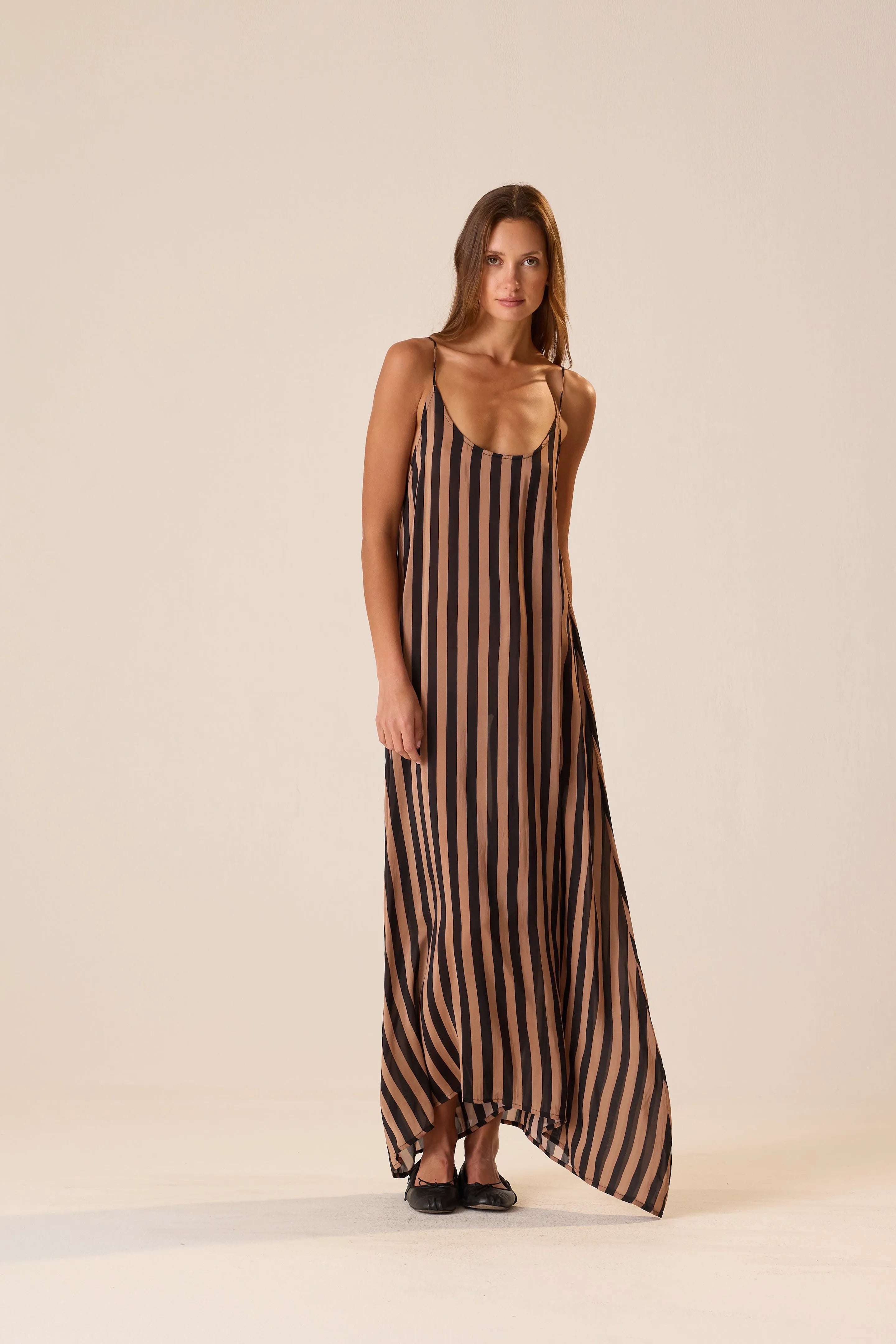 THICK STRIPE BLACK & TAN
