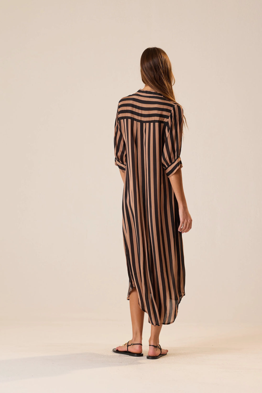 THICK STRIPE BLACK & TAN
