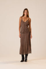 THICK STRIPE BLACK & TAN