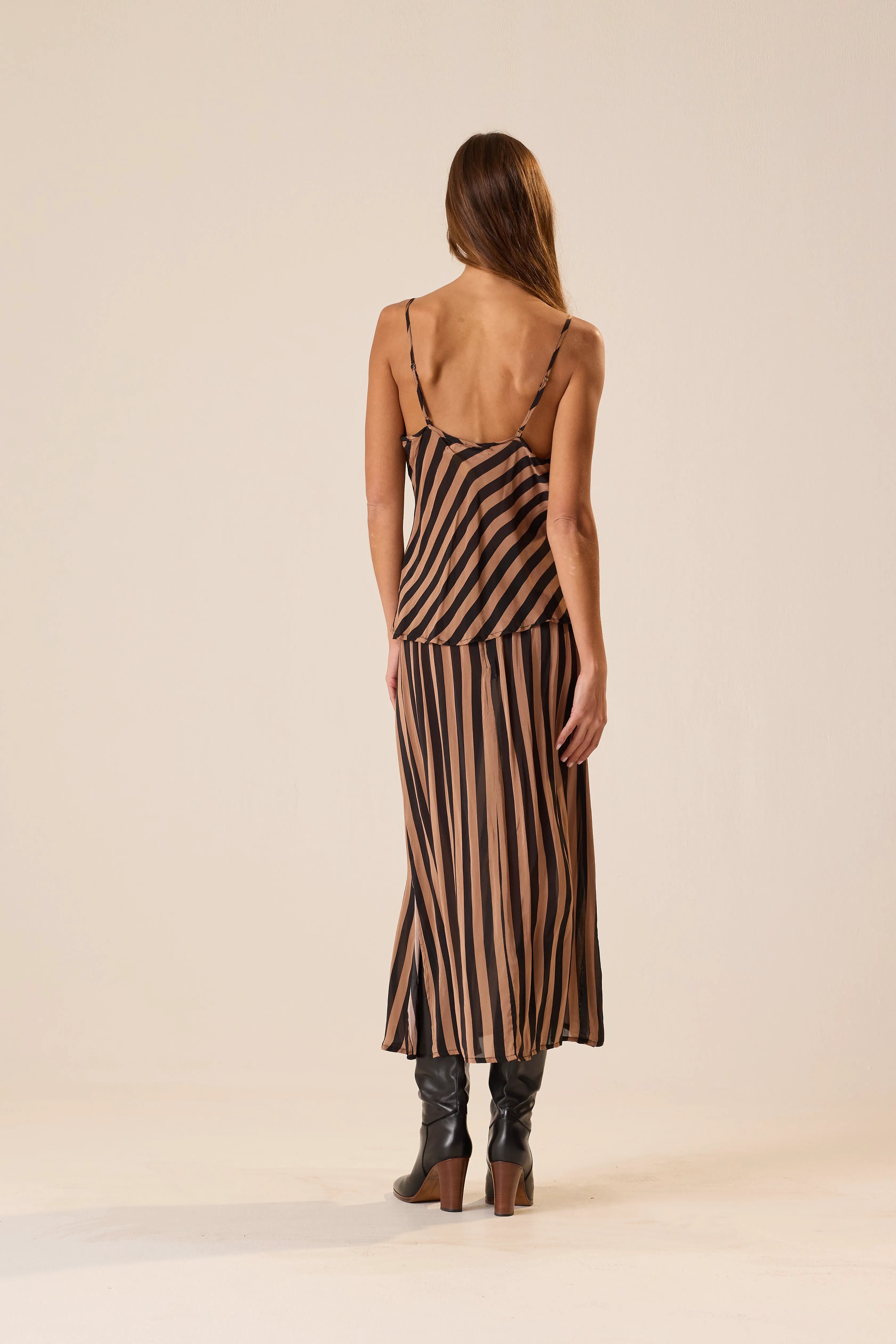 THICK STRIPE BLACK & TAN