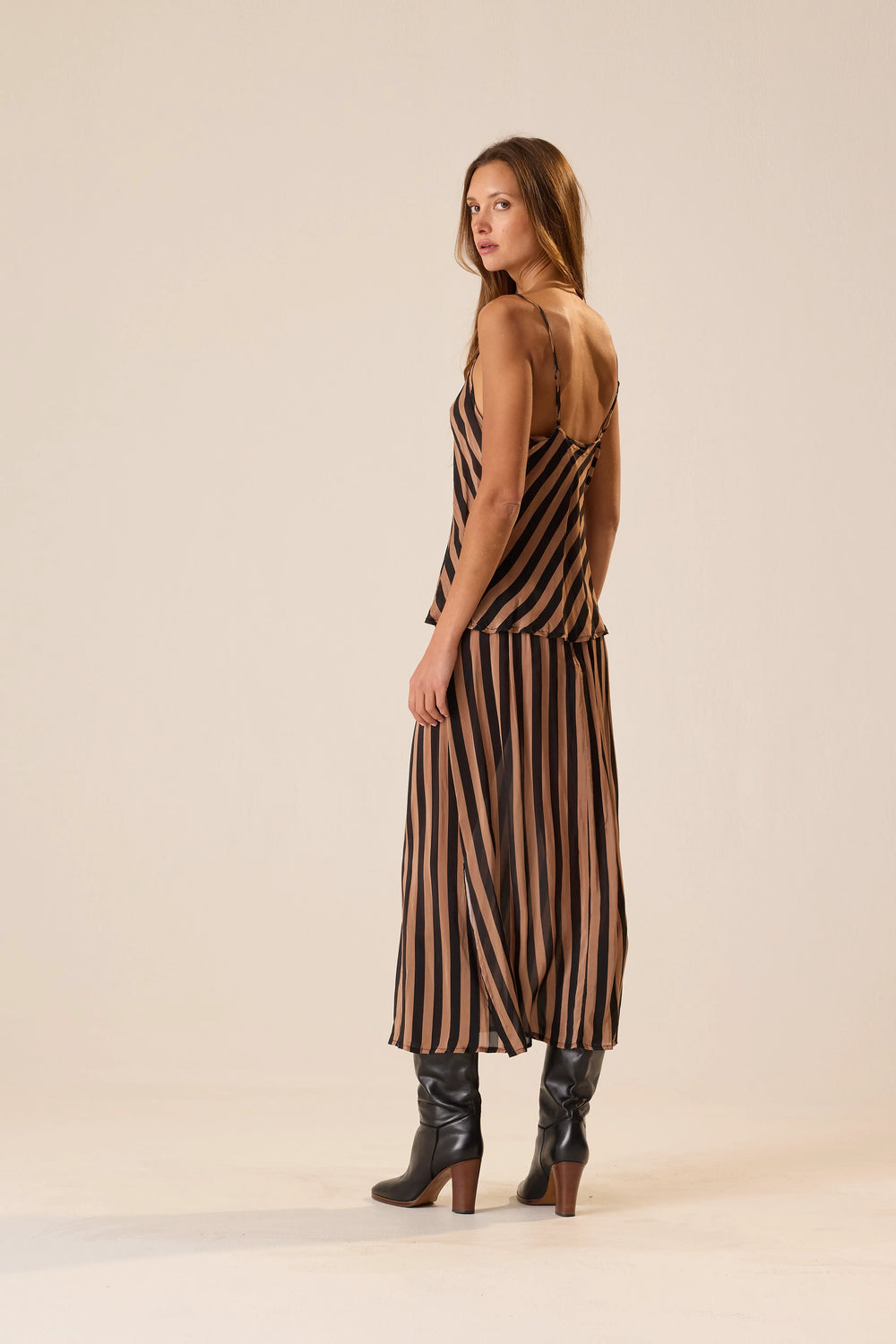 THICK STRIPE BLACK & TAN