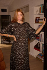 METALLIC CHIFFON