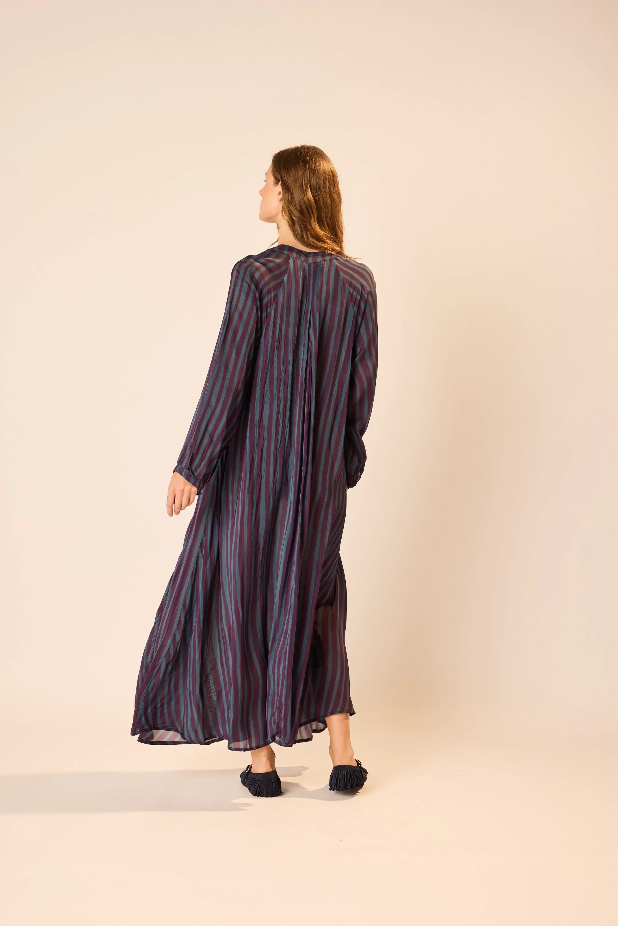 PETITE STRIPE PETROLEUM