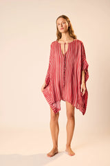 PETITE STRIPE RHUBARB