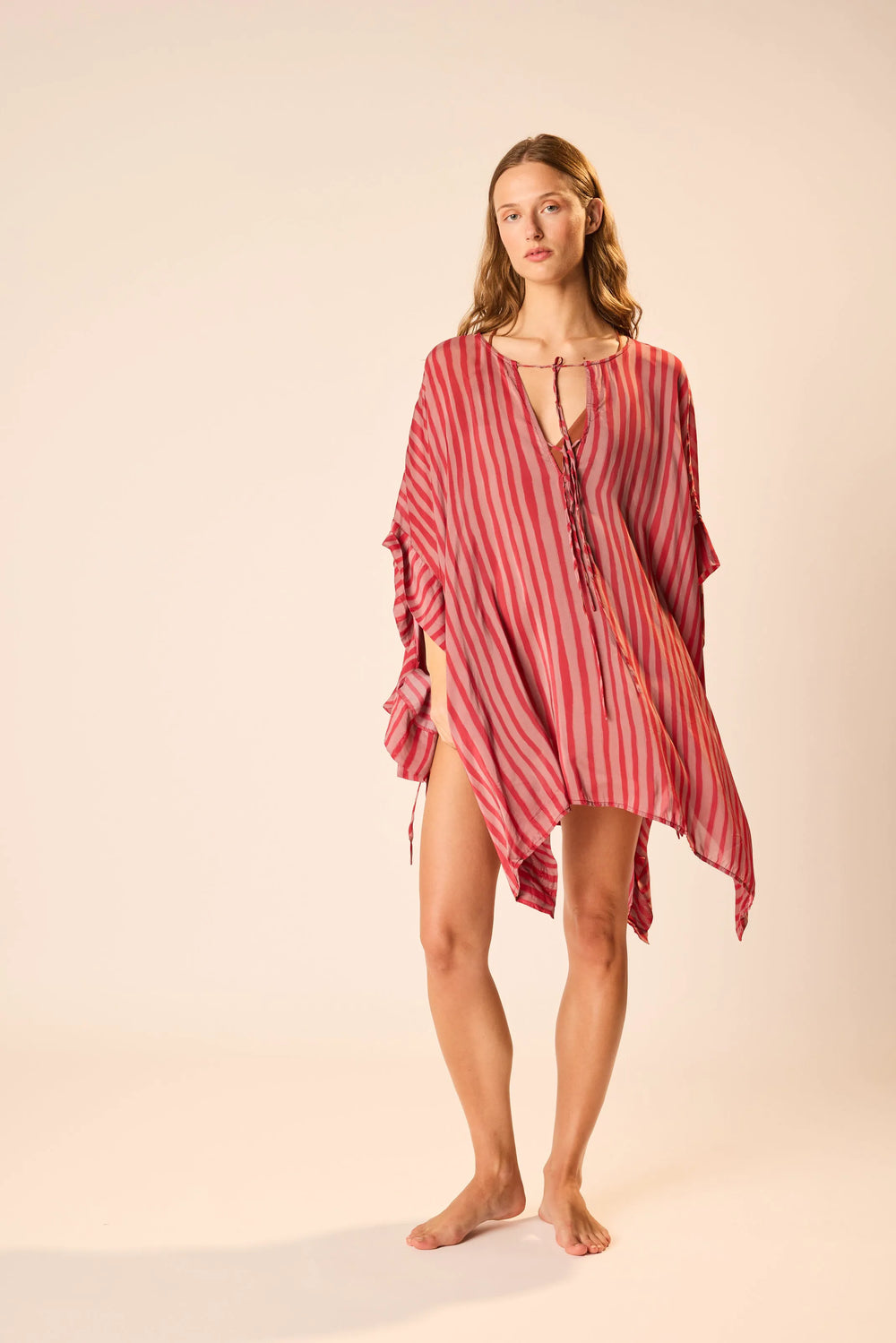 PETITE STRIPE RHUBARB
