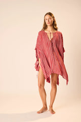 PETITE STRIPE RHUBARB