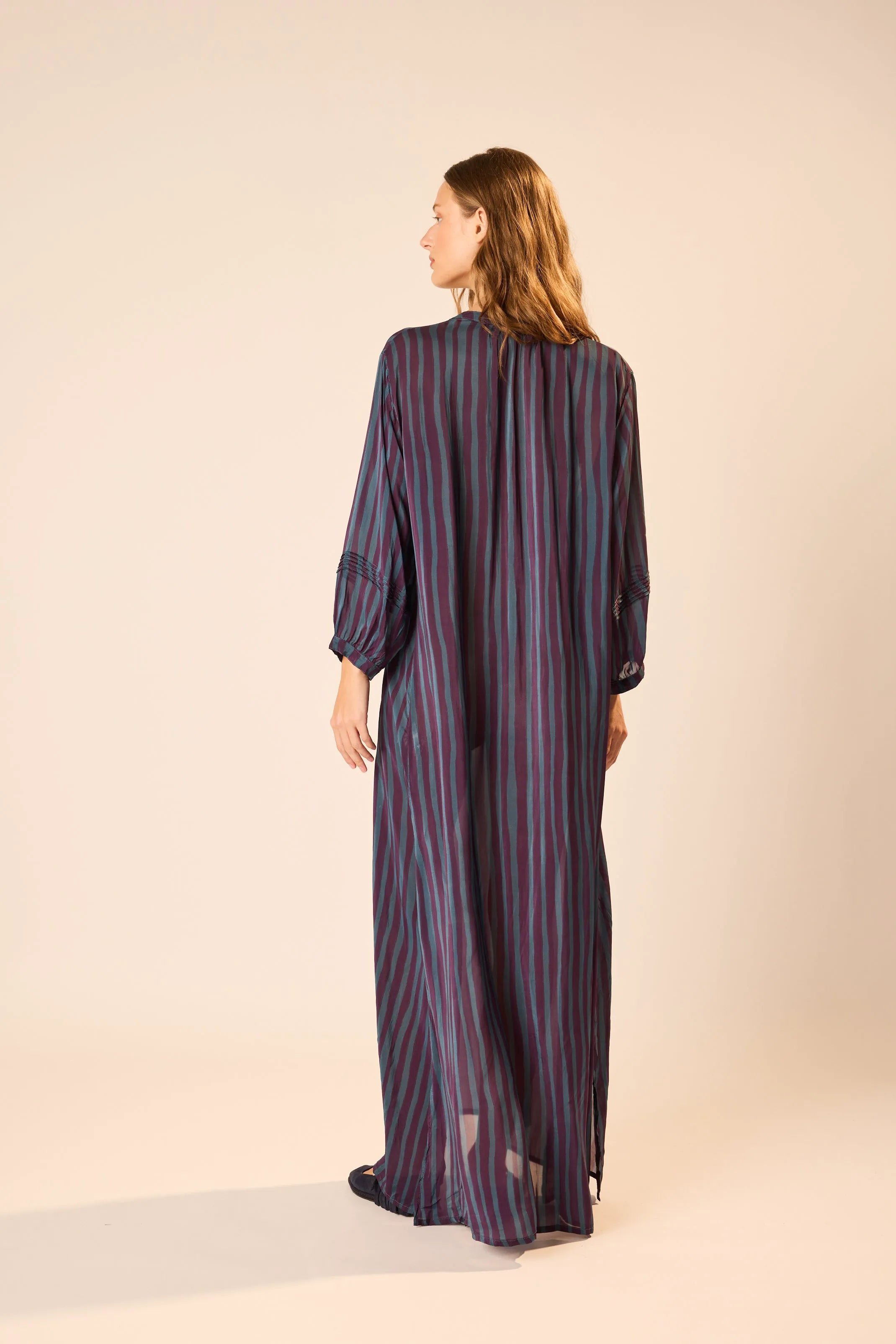PETITE STRIPE PETROLEUM