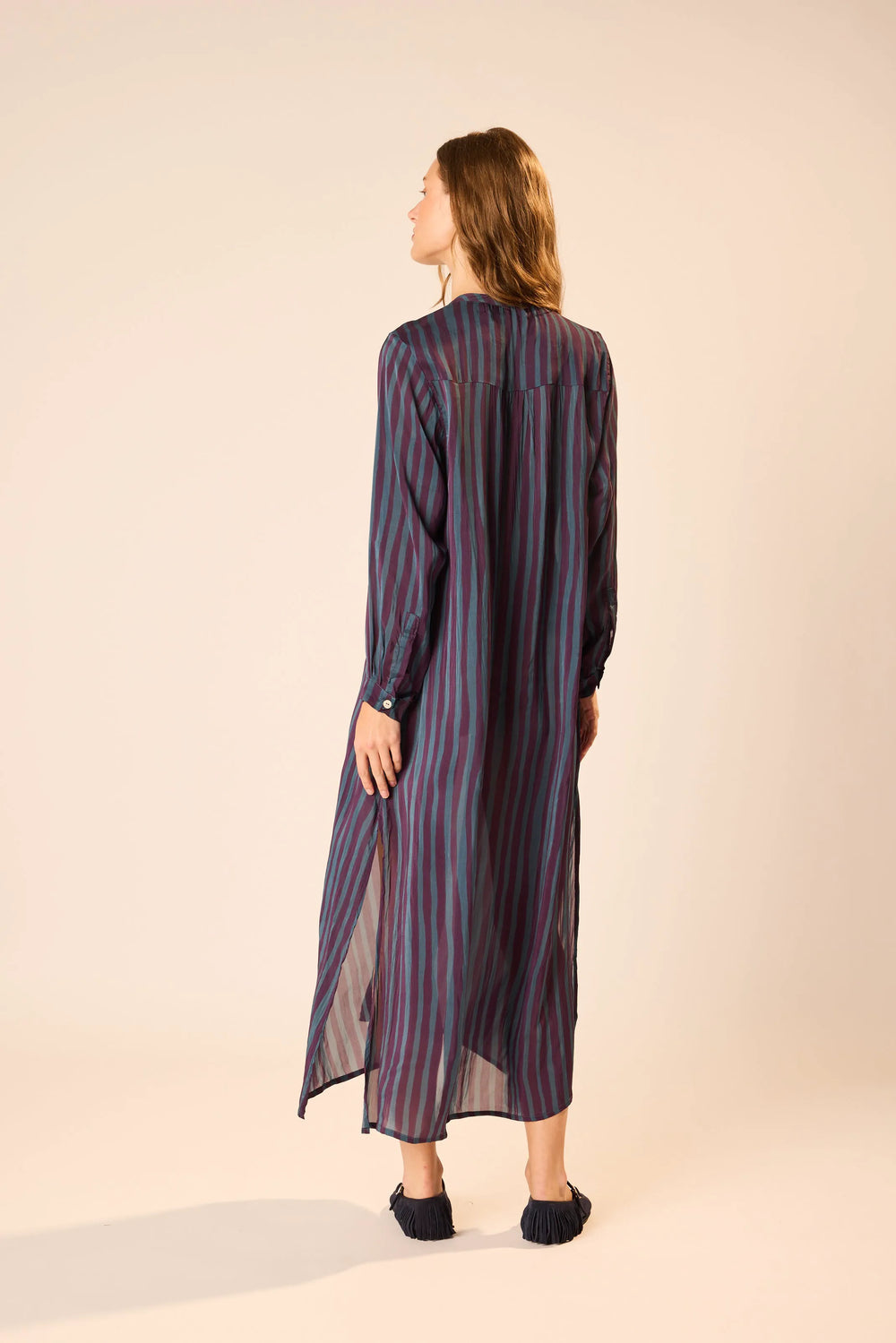 PETITE STRIPE PETROLEUM