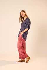 PETITE STRIPE PETROLEUM