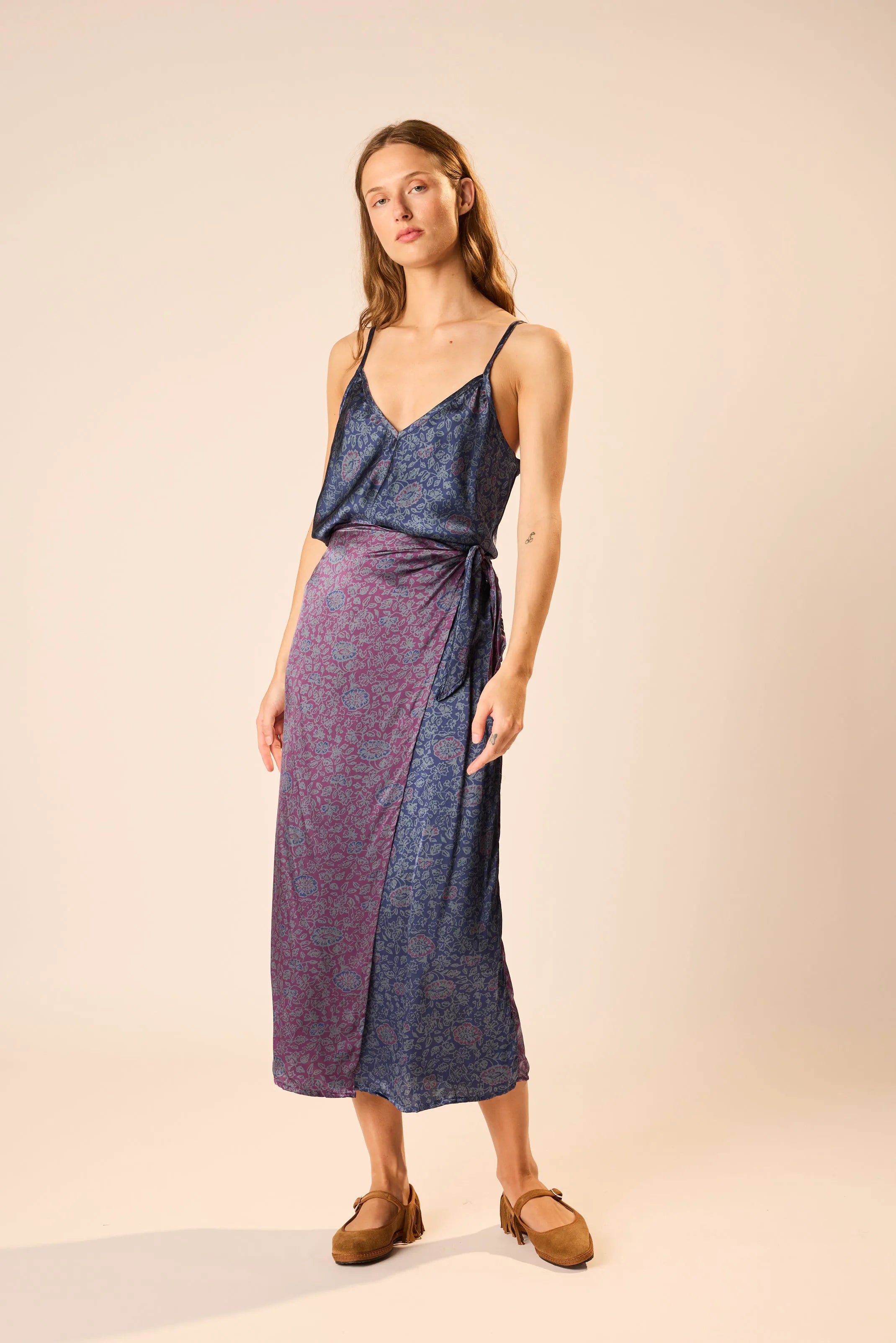 NM HERITAGE FLORAL SAPPHIRE
