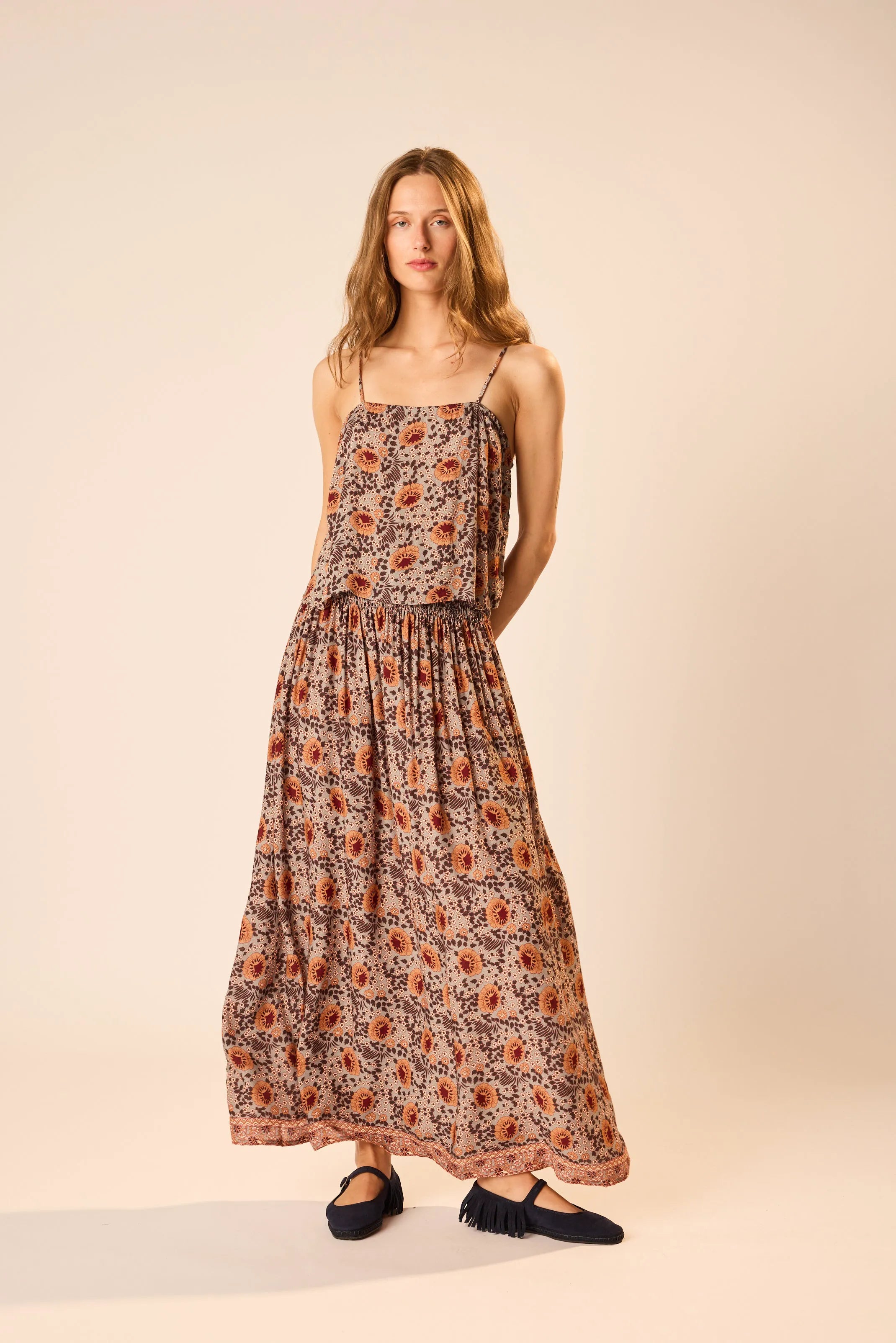 VINTAGE FLOWERS SLATE