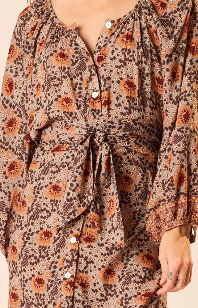 VINTAGE FLOWERS SLATE