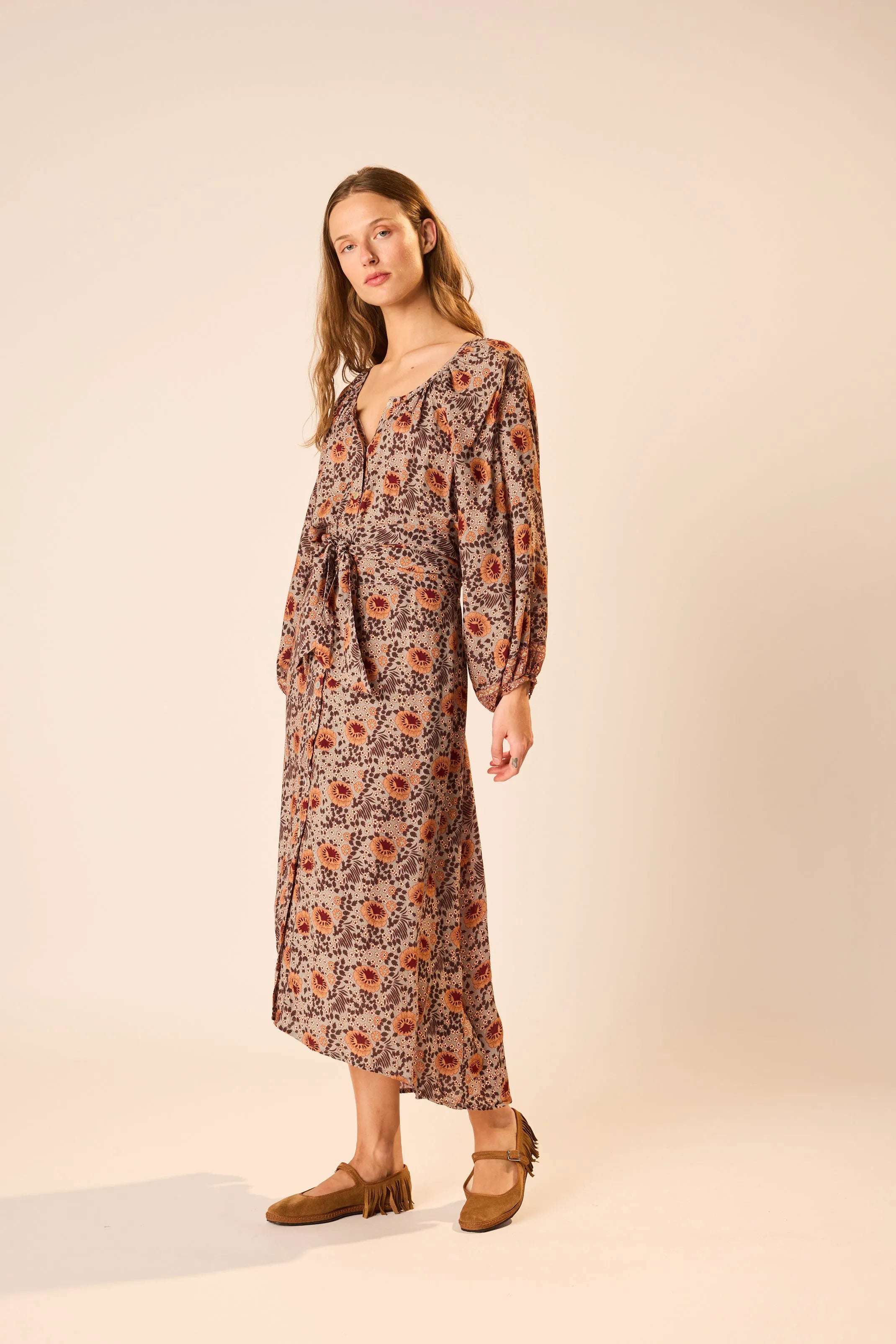 VINTAGE FLOWERS SLATE