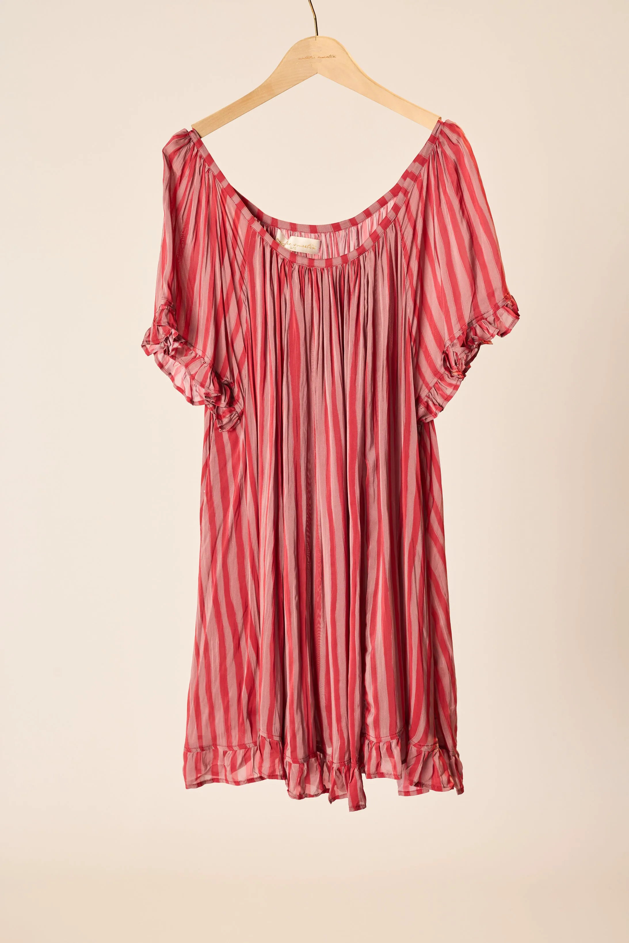 PETITE STRIPE RHUBARB