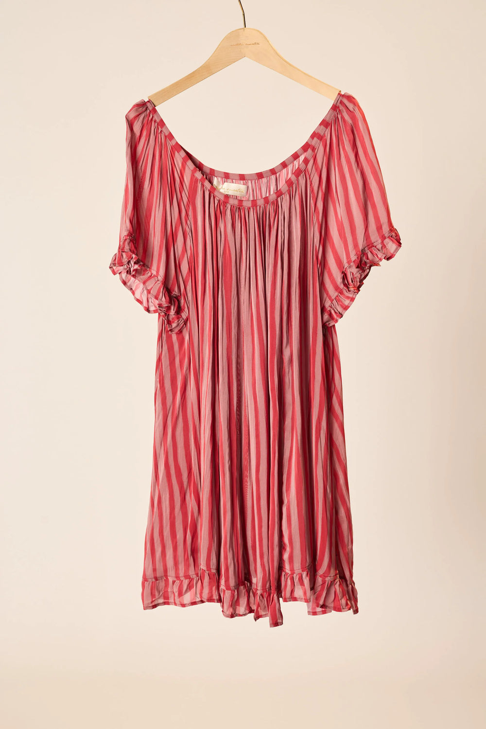 PETITE STRIPE RHUBARB