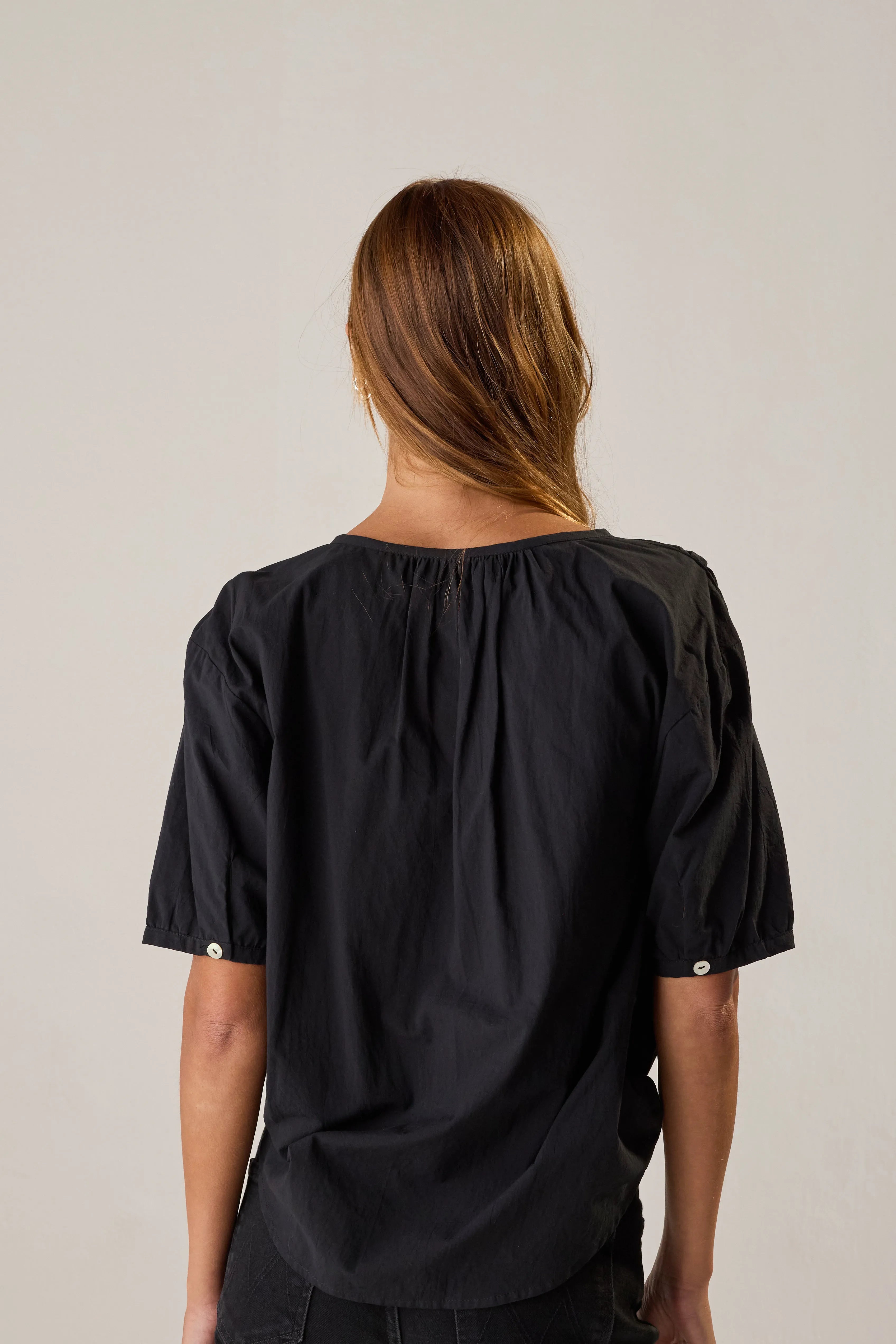BLACK FLAT COTTON