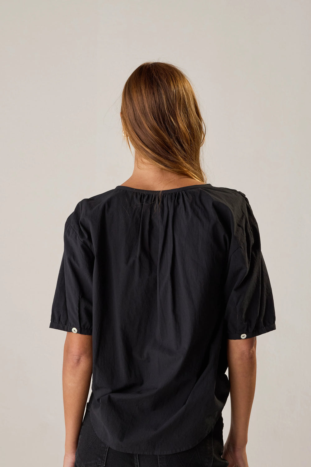 BLACK FLAT COTTON