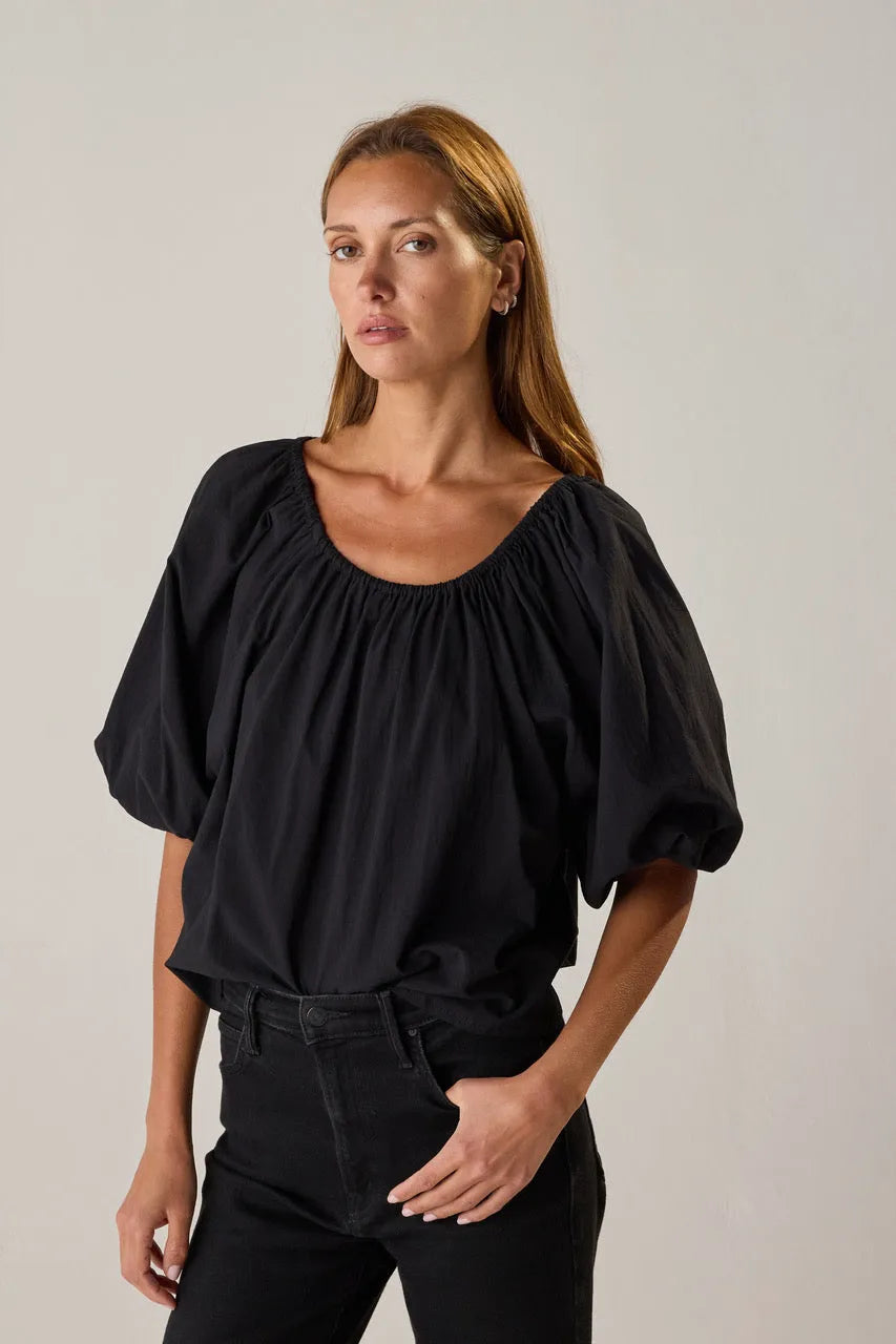 BLACK FLAT COTTON