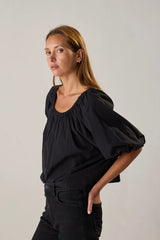 BLACK FLAT COTTON